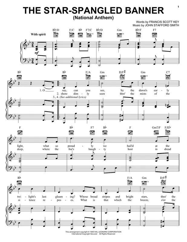 Objednat Nyní The Star Spangled Banner