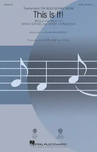 Nízká Cena This Is It (arr. Alan Billingsley)