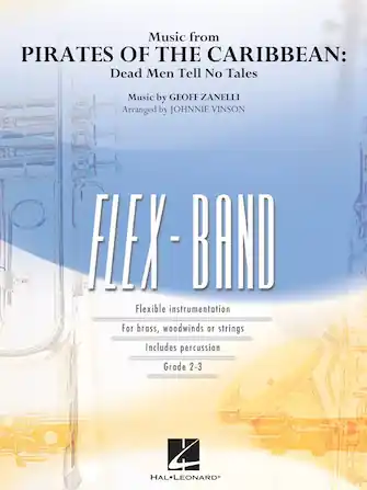 Music from Pirates of the Caribbean Dead Men Tell No Tales - Pt.3 - Eb Alto Sax/Alto Clar. Top Prodej