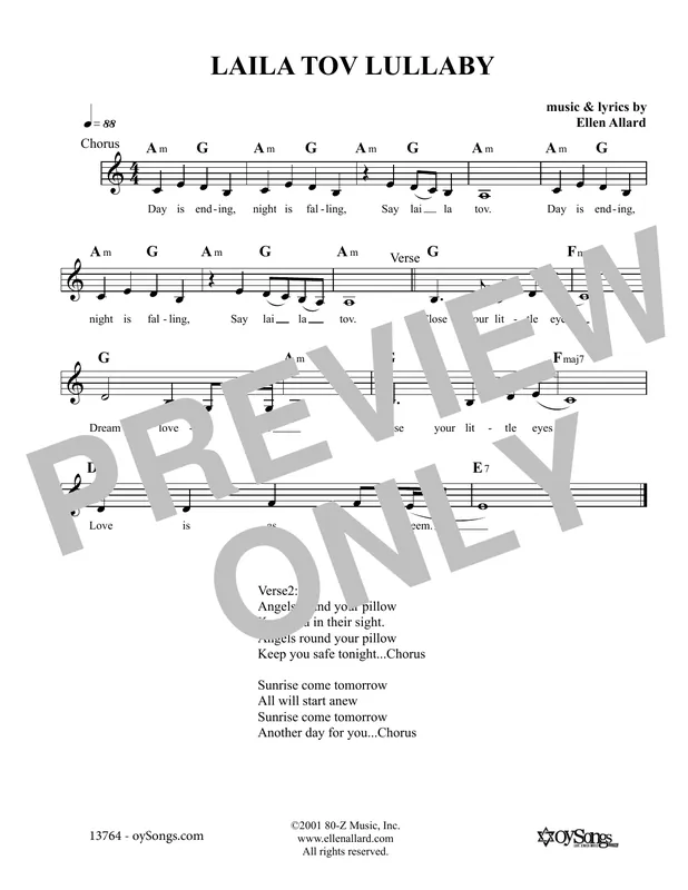 Must-Have Laila Tov Lullaby