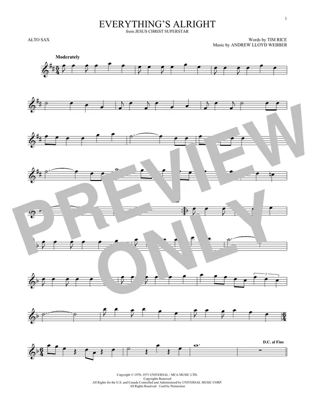 Kup Teď Everything‘s Alright (from Jesus Christ Superstar)