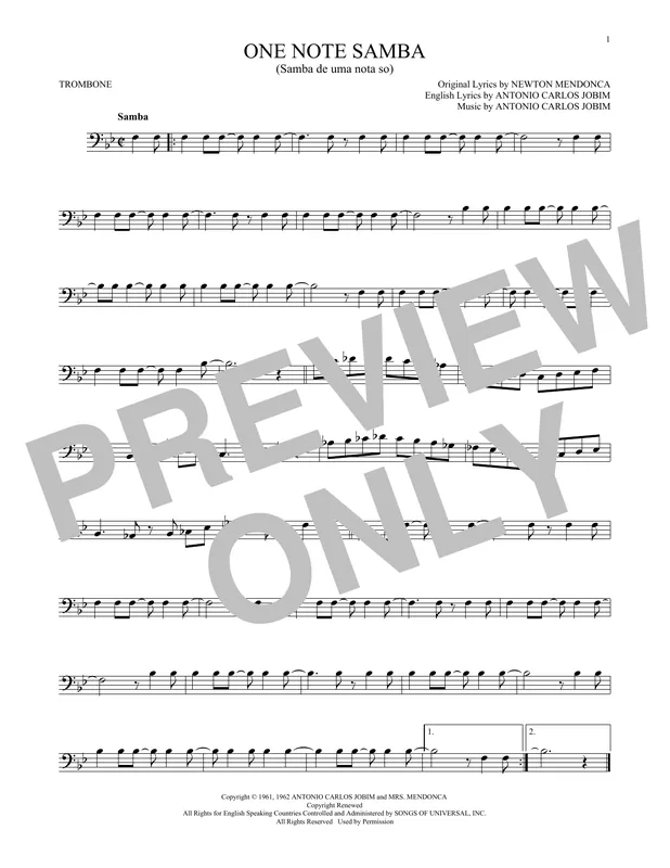 One Note Samba (Samba De Uma Nota So) Bezpečná Platba
