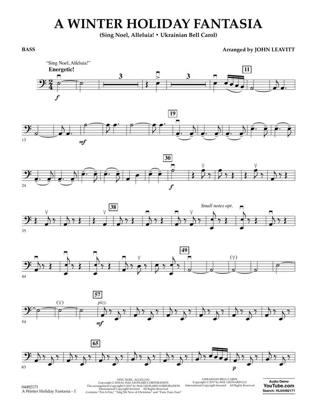 Nejlepší Volba A Winter Holiday Fantasia - Bass