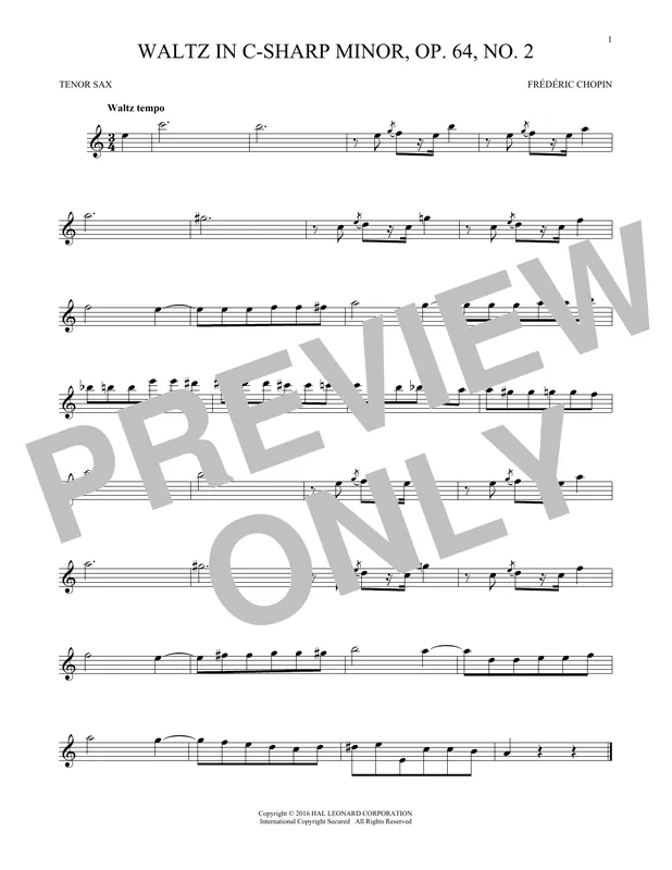 Přímo Od Výrobce Waltz In C-Sharp Minor, Op. 64, No. 2