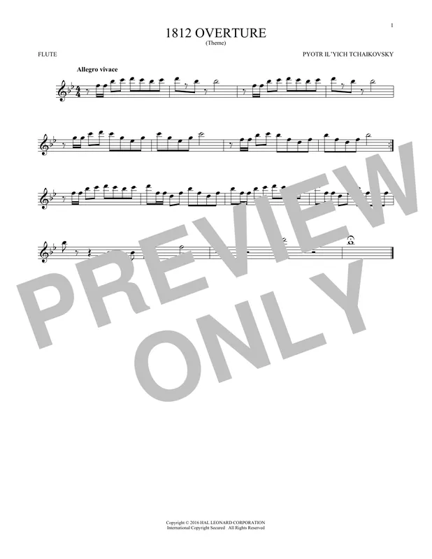 1812 Overture Speciální Cena