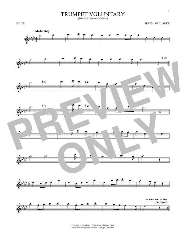 Trumpet Voluntary Expresní Doručení