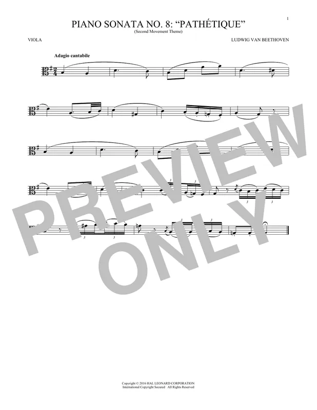 Bezpečná Platba Adagio Cantabile, Op. 13