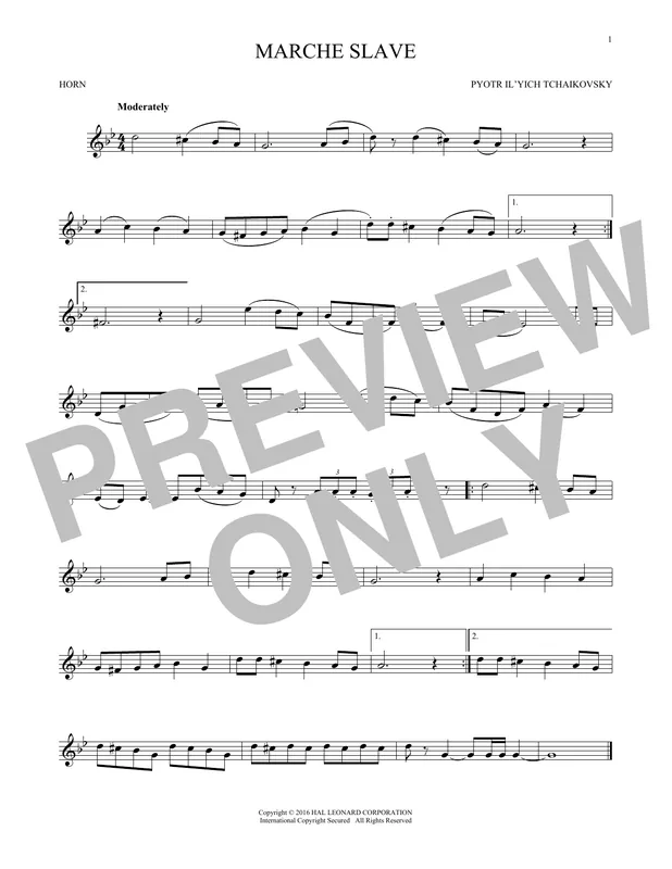 Značkový Marche Slav, Op. 31