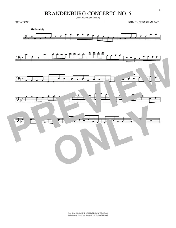 Akční Nabídka Brandenburg Concerto No. 5