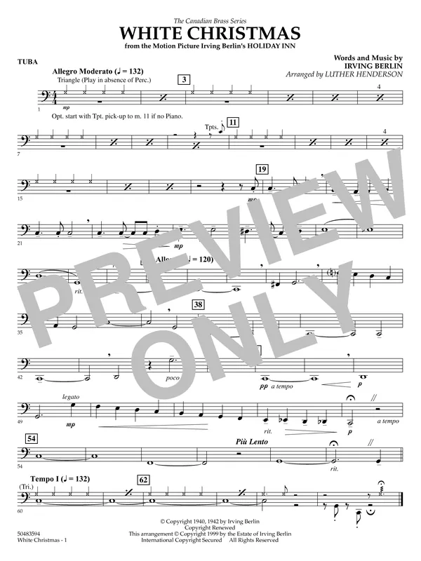 Omezená Nabídka White Christmas - Tuba