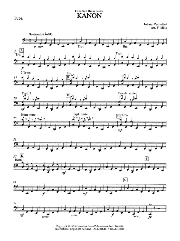 Nízká Cena Kanon - Tuba