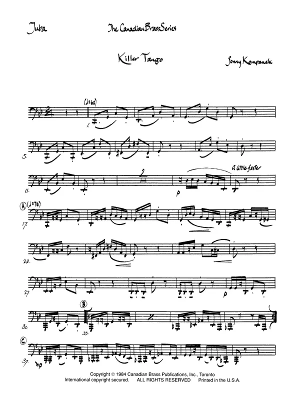 Killer Tango - Tuba Top Prodej