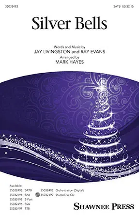 Značkový Silver Bells (arr. Mark Hayes) - Guitar