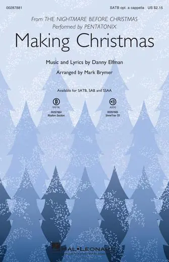 Making Christmas (from The Nightmare Before Christmas) (arr. Mark Brymer) Akční Cena