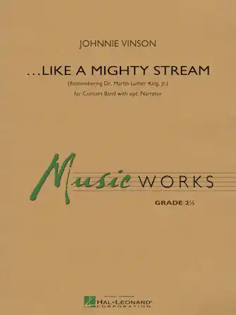 Víkendová Akce Like a Mighty Stream (for Concert Band and Narrator) - Mallet Percussion