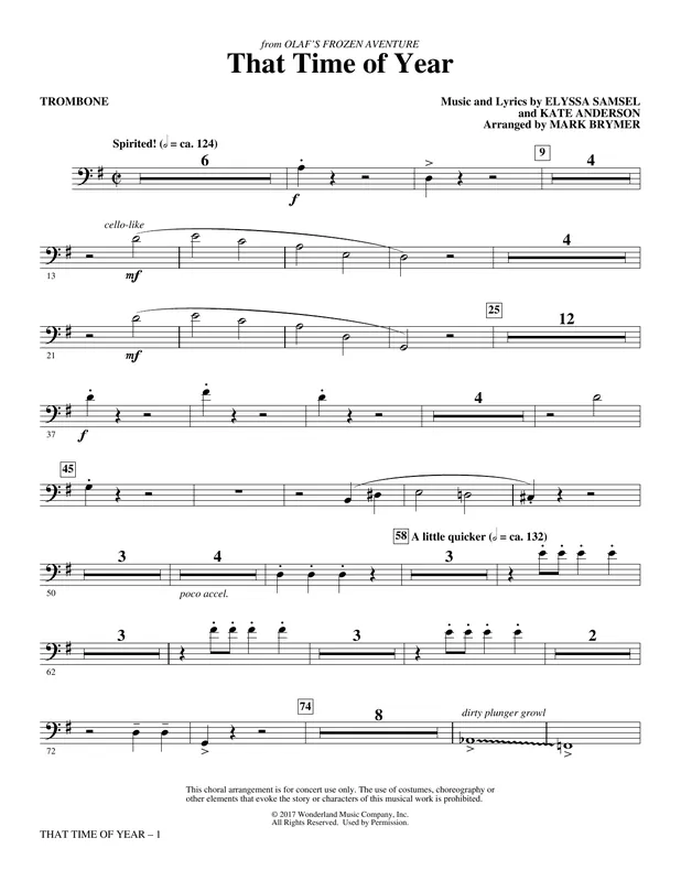 That Time of Year - Trombone Expresní Doručení