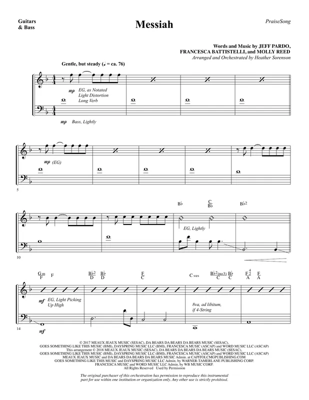 Poslední Šance Messiah - Guitars/Bass