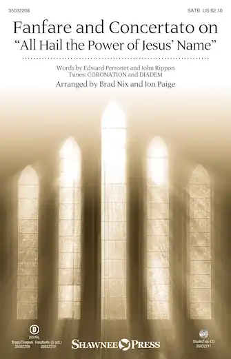 Nejlepší Volba Fanfare And Concertato on "All Hail the Power of Jesus‘ Name" - Bb Trumpet 1,2