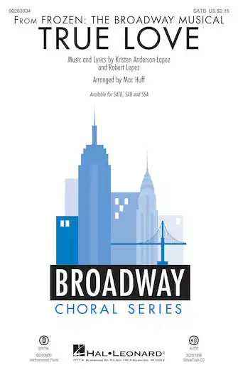 True Love (from Frozen the Broadway Musical) (Arr. Mac Huff) Cenový Hit