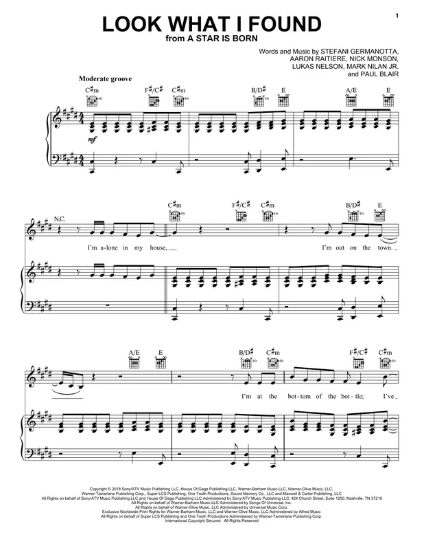 Nízká Cena Look What I Found (from A Star Is Born)
