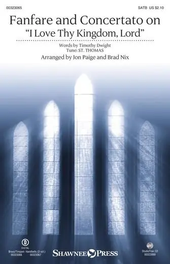 Cenová Bomba Fanfare and Concertato on "I Love Thy Kingdom, Lord" (arr. Jon Paige and Brad Nix) - Handbells