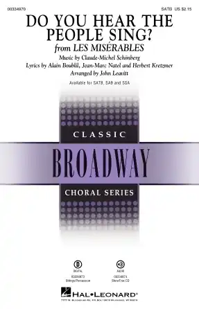 Do You Hear the People Sing? (from Les Misérables) (arr. John Leavitt) - Full Score Cenový Hit