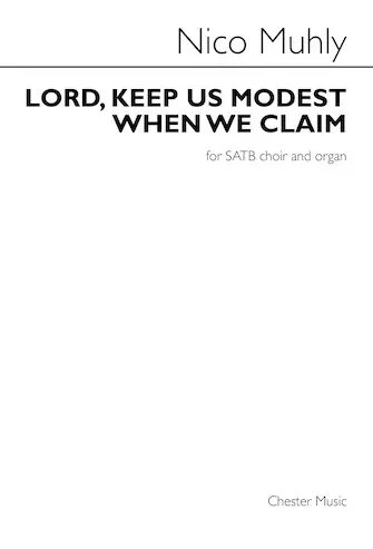 Nízká Cena Lord, Keep Us Modest When We Claim