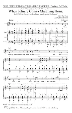 When Johnny Comes Marching Home (arr. Dan Davison) Top Prodej